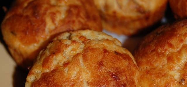 Muffin à la tomate séchée et comté