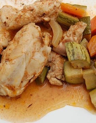 Tajine poulet et légumes à la marocaine