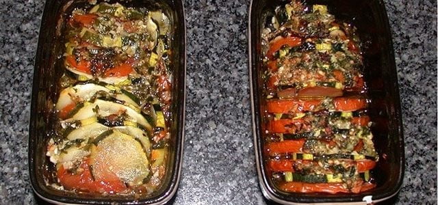 Gratins Tomates Courgettes