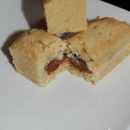 Financier au nutella