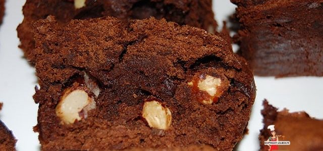 Brownies chocolat noisettes caramélisées