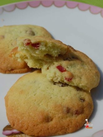 Cookies aux pépites de fruits