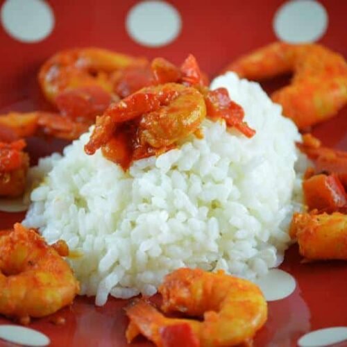 Gambas al ajillo {Crevettes sautées à l'ail}