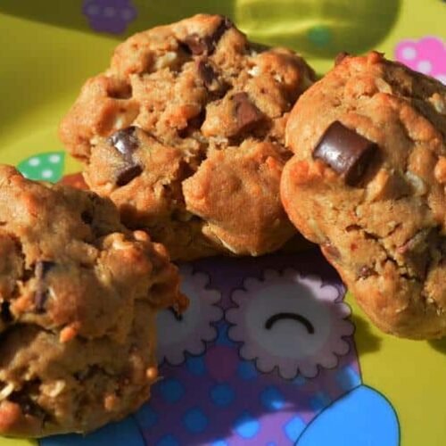 Cookies à l'huile de coco et chunks