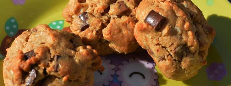 Cookies à l'huile de coco et chunks