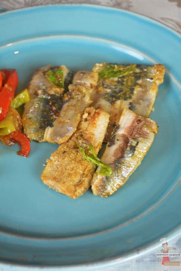 Filets de sardines à l'orientale