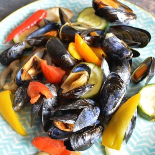 Moules aux légumes du Sud