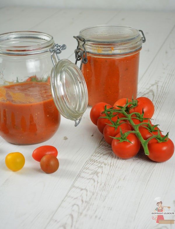 Sauce aux tomates cerises à l'omnicuiseur