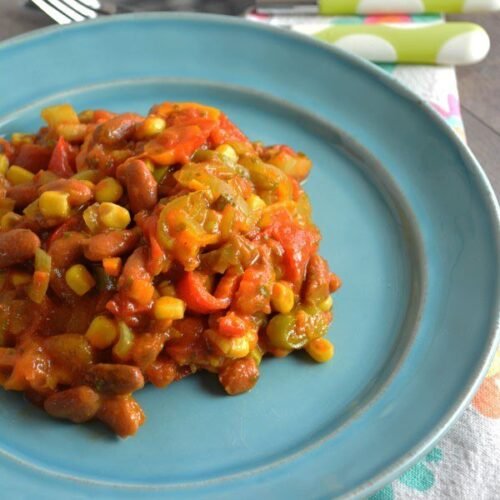 Chili végétarien {Chili sin carne}