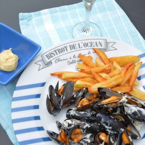 Moules au Boursin