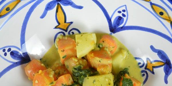 Curry de légumes sans gluten ni lactose