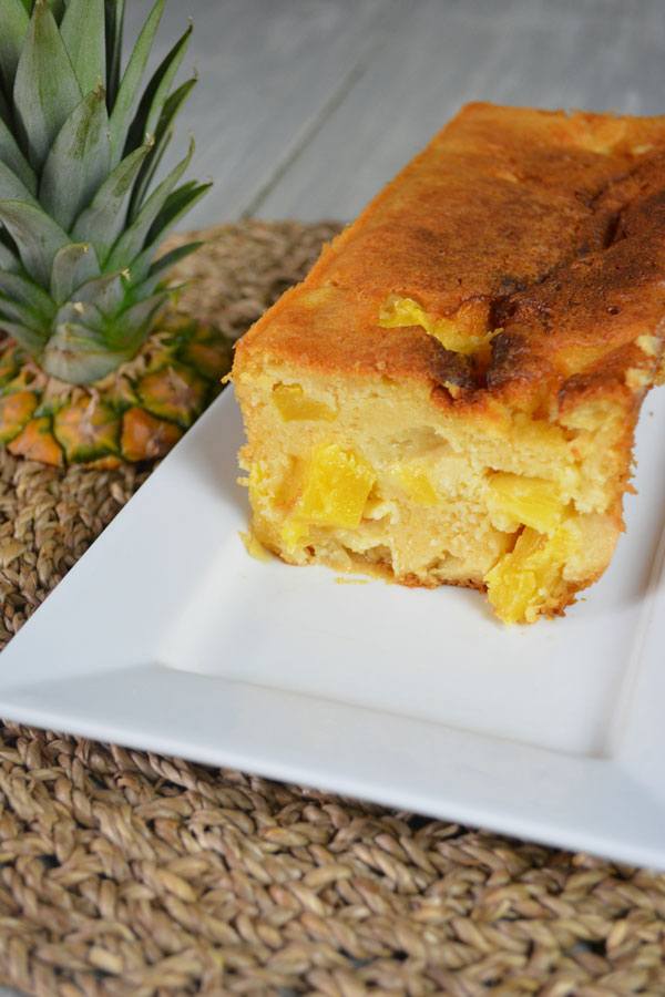 une recette pour le dessert ou le goûter : la cake ananas/noix de coco