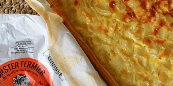 Tarrta au fromage et aux oignons : une idée pour un repas équilibré