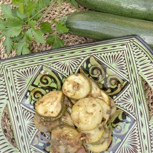 Recette marocaine : les courgettes à la charmoula