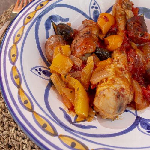Le Poulet à l'espagnole : un plat haut en couleurs et en saveur