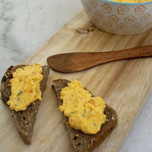 Recette végétarienne : tartinade à base de carottes et de fromage frais