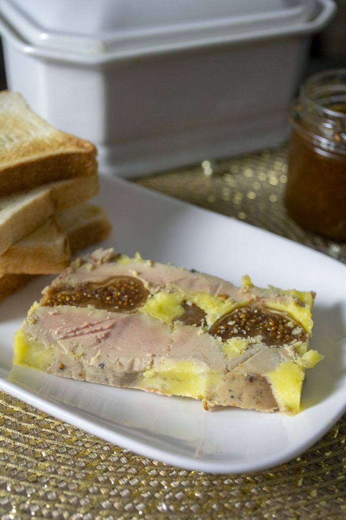 recette à basse température du Foie gras mi-cuit aux figues