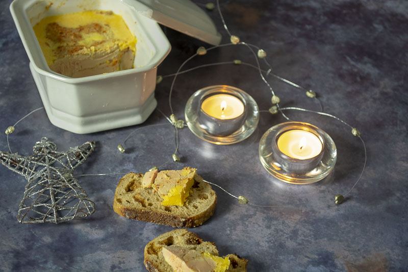 La recette du Foie gras au piment d'Espelette à basse température