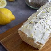 Cake cétogène au citron et aux graines de chia