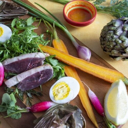 Recette salade de légumes printaniers