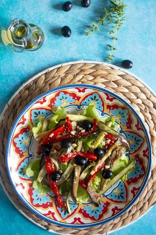 Recette de salade inspirée de l'Italie pour accompagner les grillades