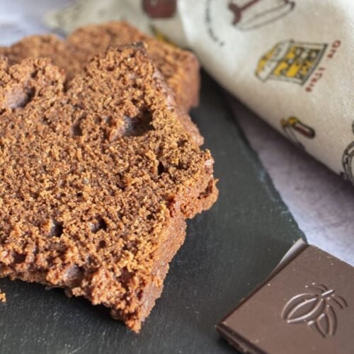 Recette sans gluten et sans lactose du cake au chocolat