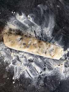 Boufin avec la pâte à shortbread