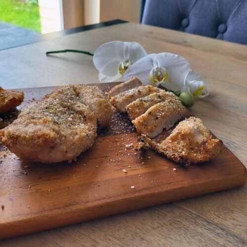 Poulet pané au parmesan à l'airfryer