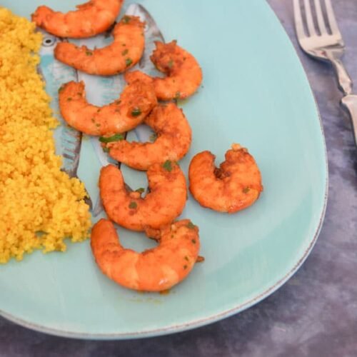 Crevettes marinées au paprika à l'airfryer